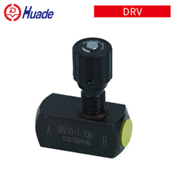 DRV unidirectional tube throttle stop valve